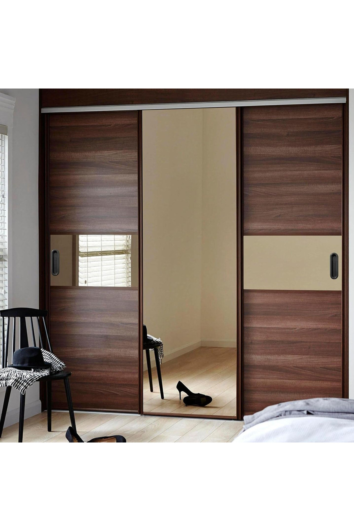 Microcase Plastik Sürgülü Kapı Çekmece Pencere  Sineklik  vb. için  Yapışkanlı  Kol Tutacağı -AL4757  4 Adet fotoğrafı 2 (önizleme)