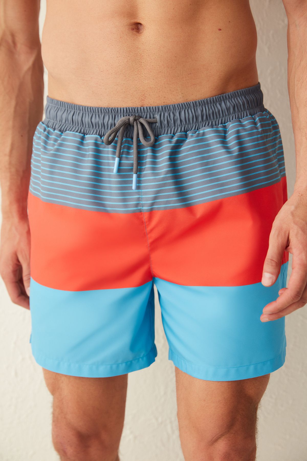 Penti-Short Swim Shorts - Block Color Design 2