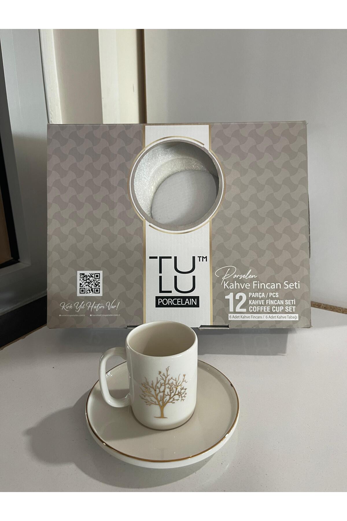 ERGENÇLERZÜCCACİYE Tulu Semazen Hayat Ağacı Gold 6 Kişilik Porselen ...