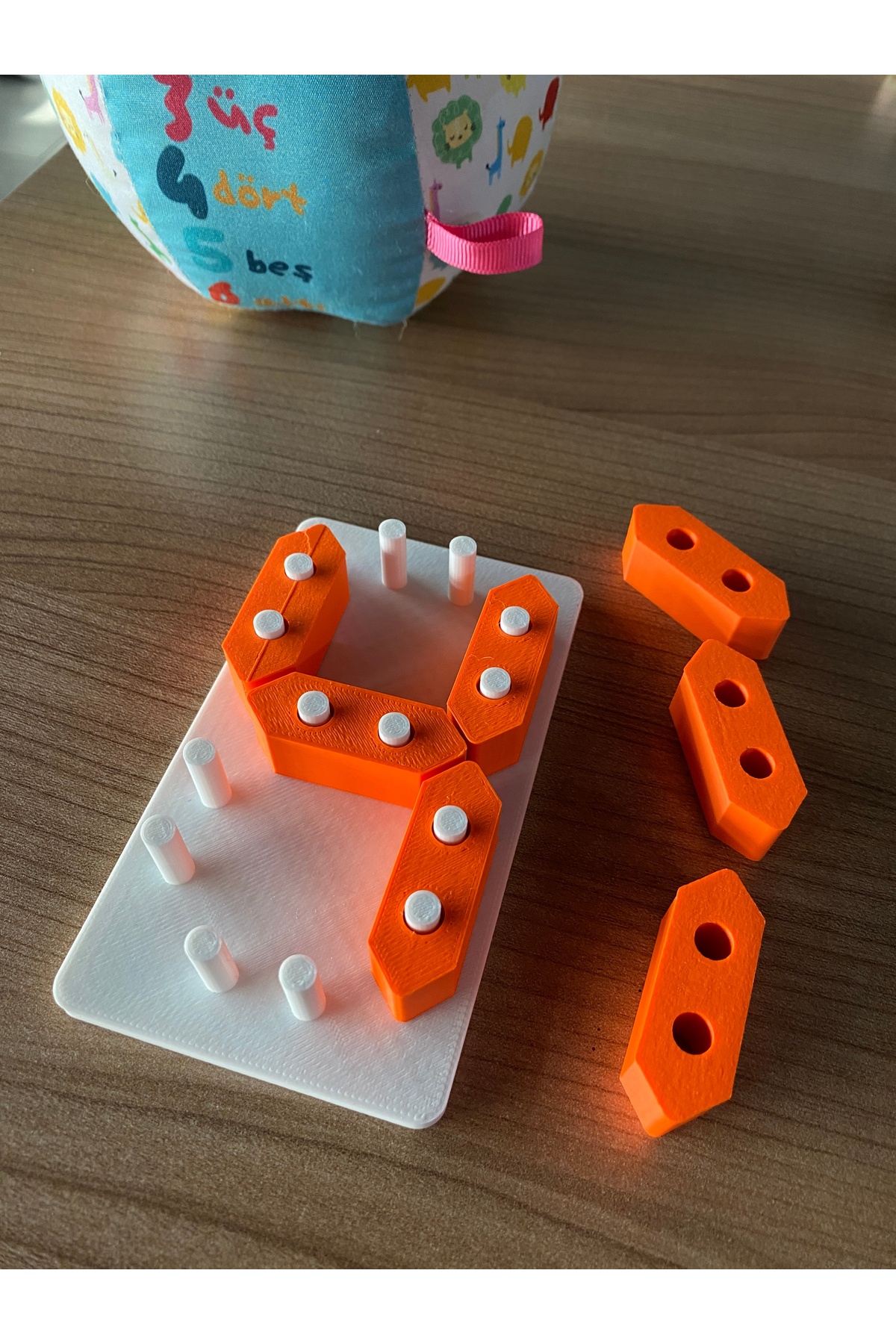 Root Made Sayı Öğrenme Oyunu Montessori Sayı Oyunu Eğitici Rakam Öğrenme Oyuncağı Eğitici Oyuncak fotoğrafı 3 (önizleme)