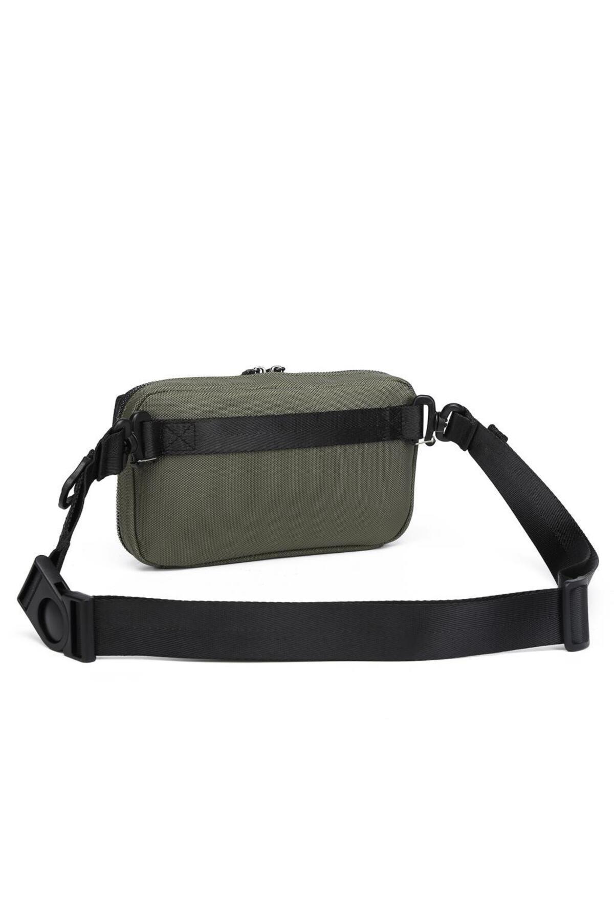 C-active  Erkek Askılı Bodybag Bel Çantası Oxford Kumaş 8738 - Görsel 2