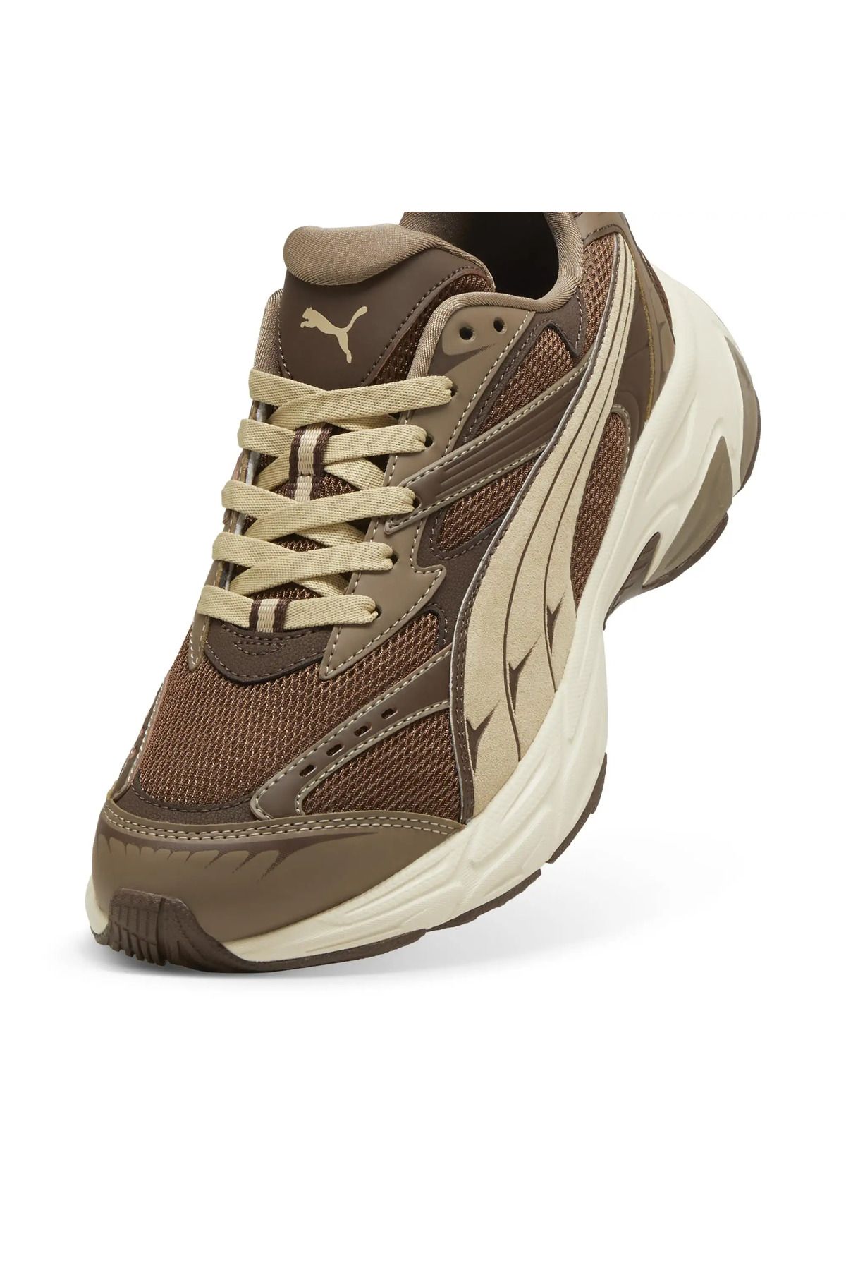 Puma-Sneakers - Brown - Flat 2