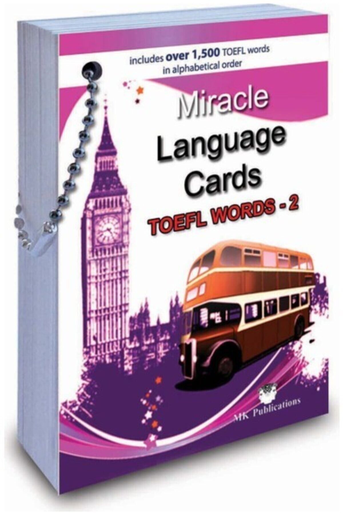 MK Publications-Toefl Words - 2 - Chain Word Card - Ielts - Yds Kpds Preparation for Exams 2