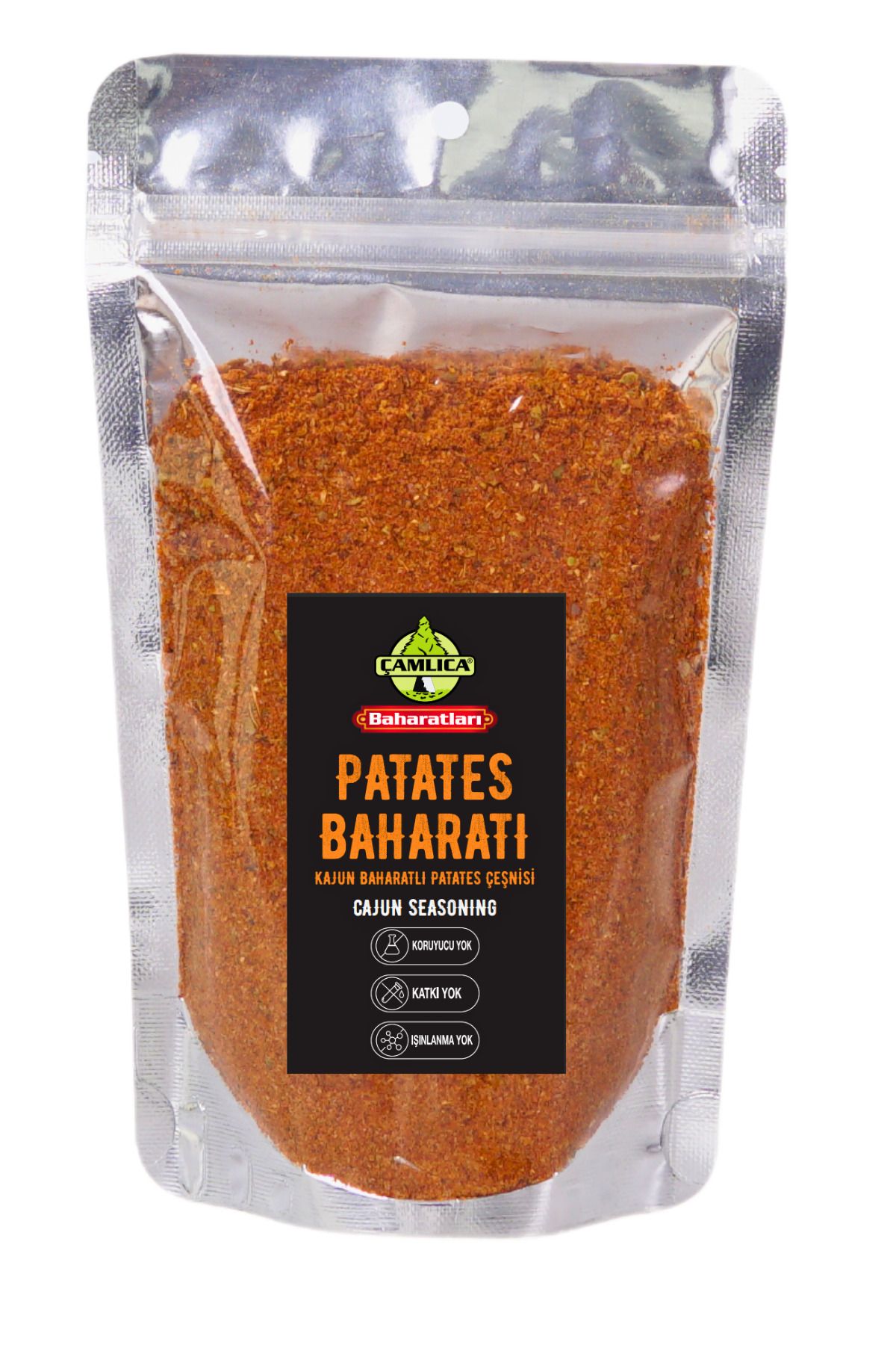 Çamlıca Baharat Patates Baharatı Kajun Baharatlı Patates Çeşnisi 100 Gr.