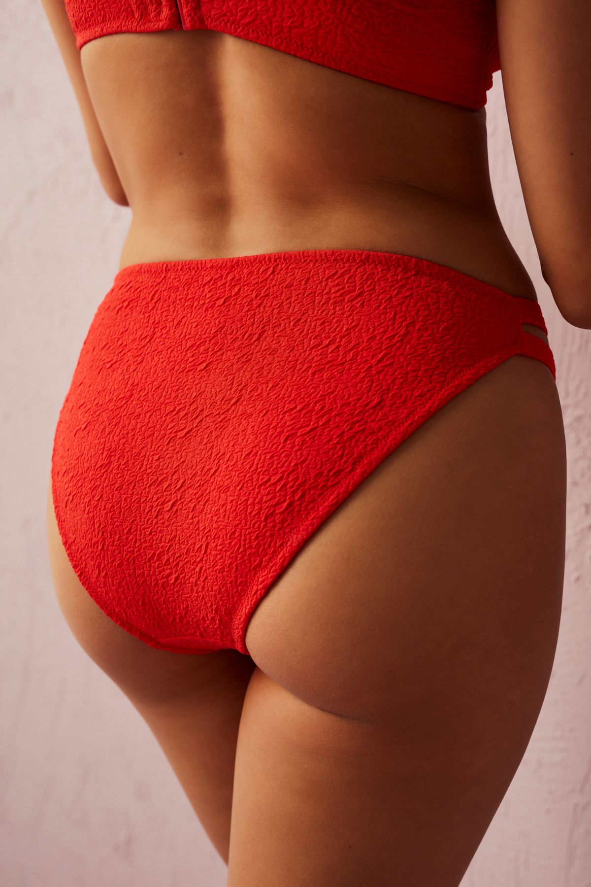 Penti-Eva Side Bikini Bottom with Red Cutout Detail 3