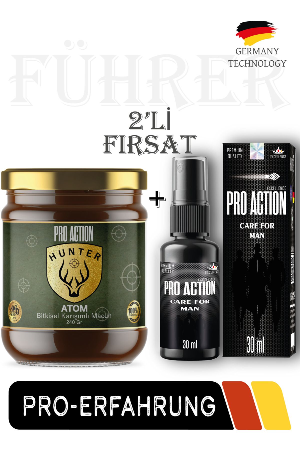 Pro Action Müthiş Atom Macunuve Gec.Sprey birarada Führer Edition