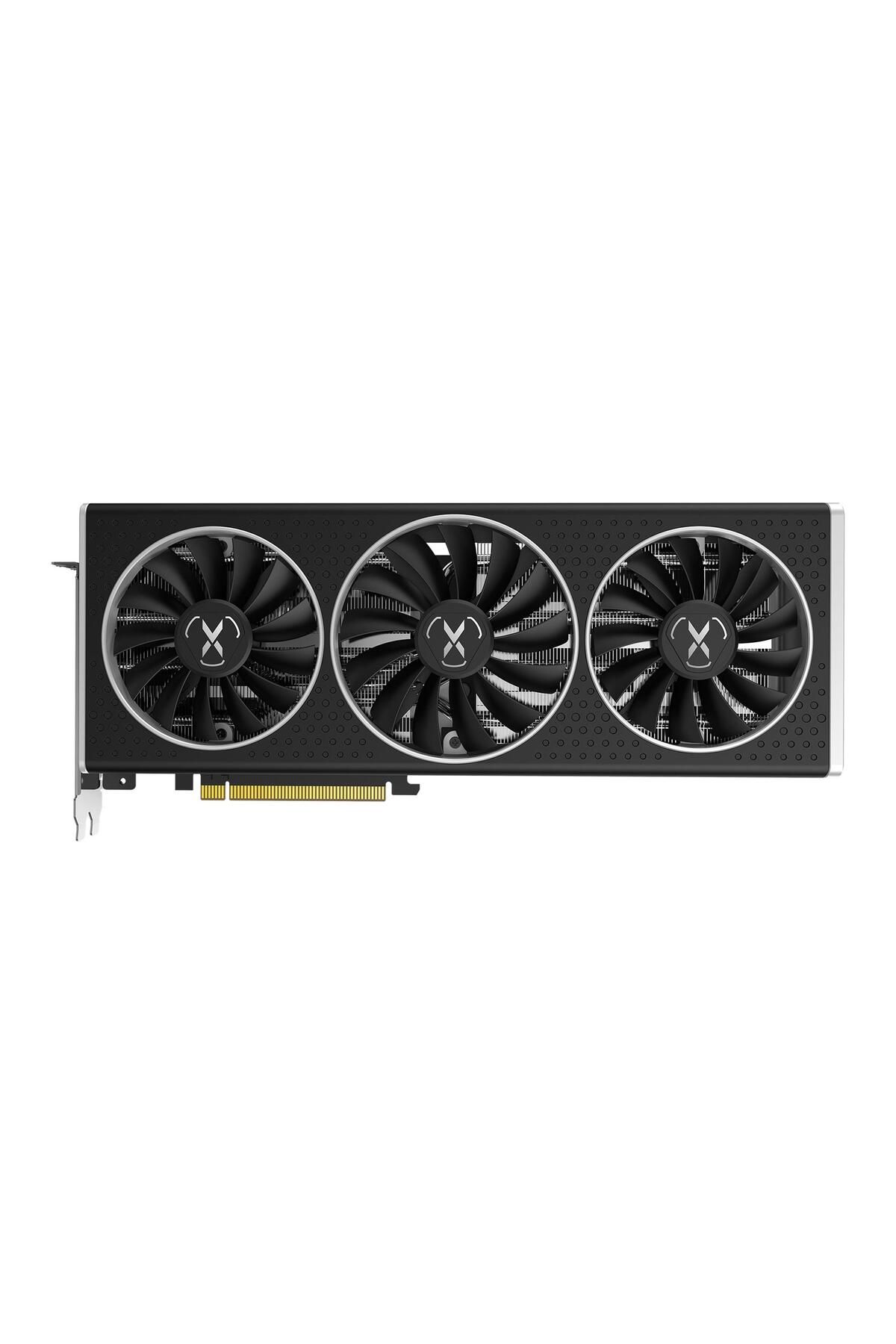 XFX-بطاقة رسومات Radeon RX6700XT Speedster QICK 319 باللون الأسود سعة 12 جيجابايت GDDR6 192 بت HDMI/DP 2