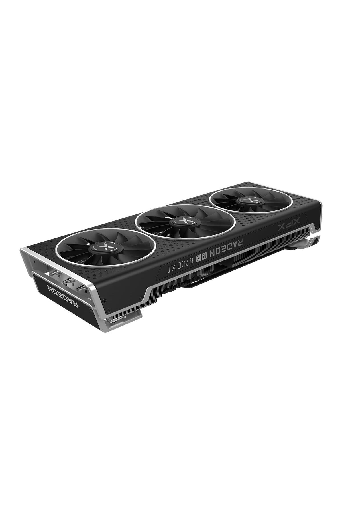 XFX-بطاقة رسومات Radeon RX6700XT Speedster QICK 319 باللون الأسود سعة 12 جيجابايت GDDR6 192 بت HDMI/DP 4