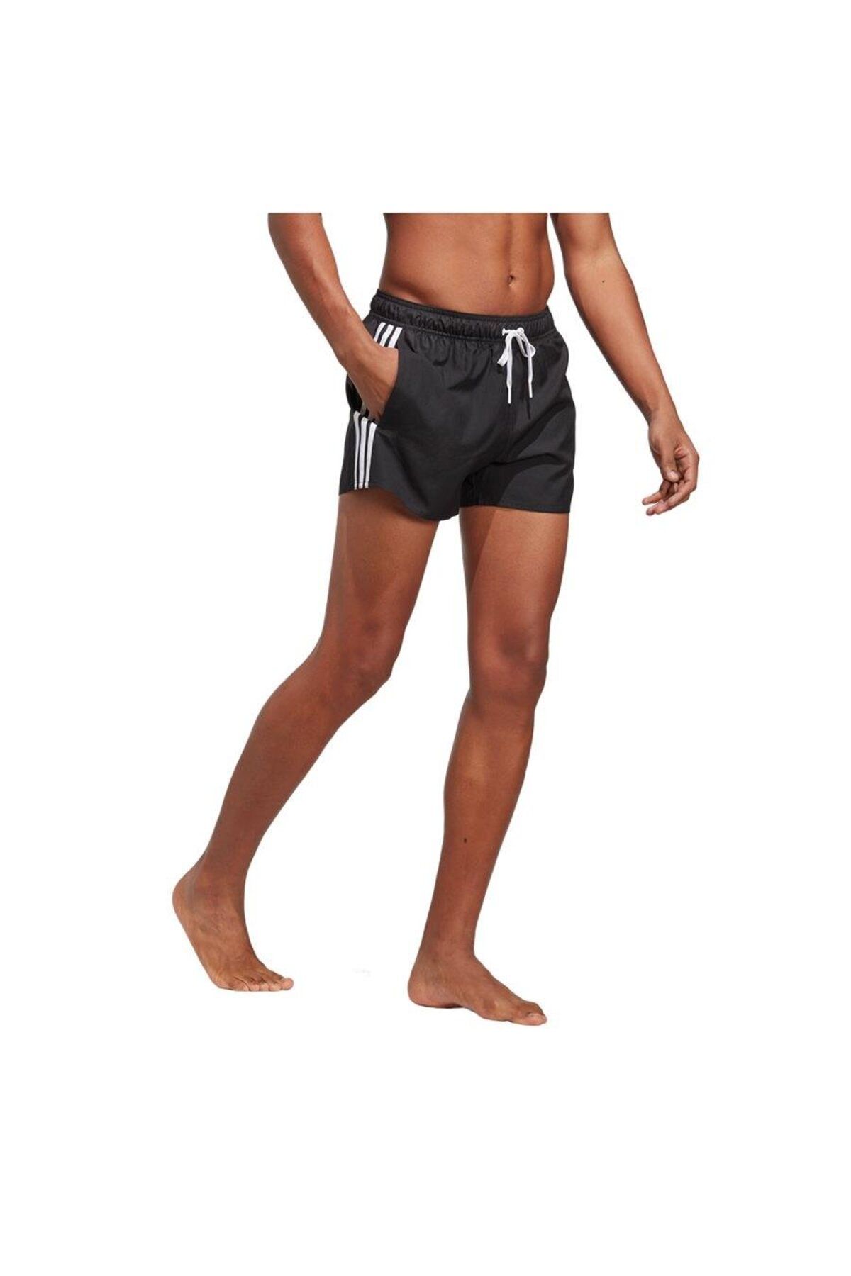 شورت ورزشی سفید مردانه 3S CLX SHS VSL SEA adidas
