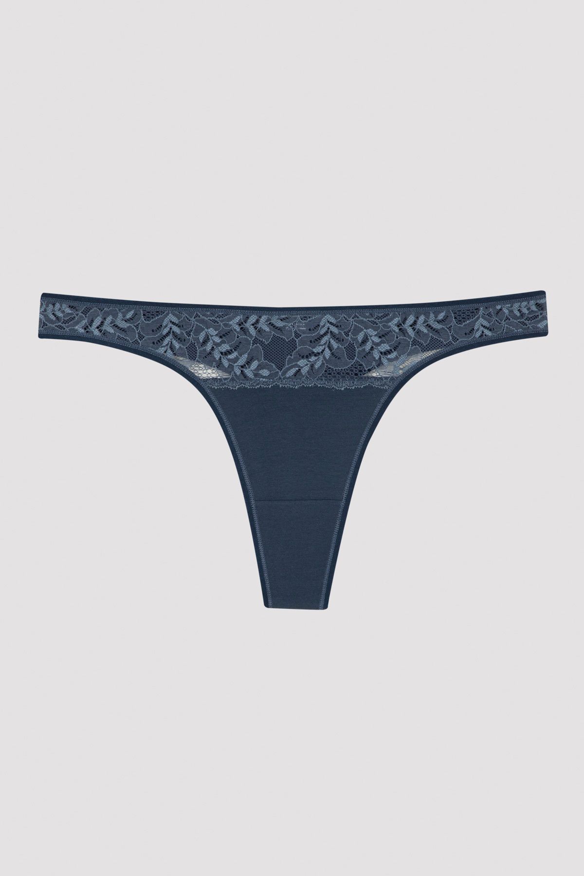 Penti-Blue Haze Lace részletes 3 részes tanga bugyi 5