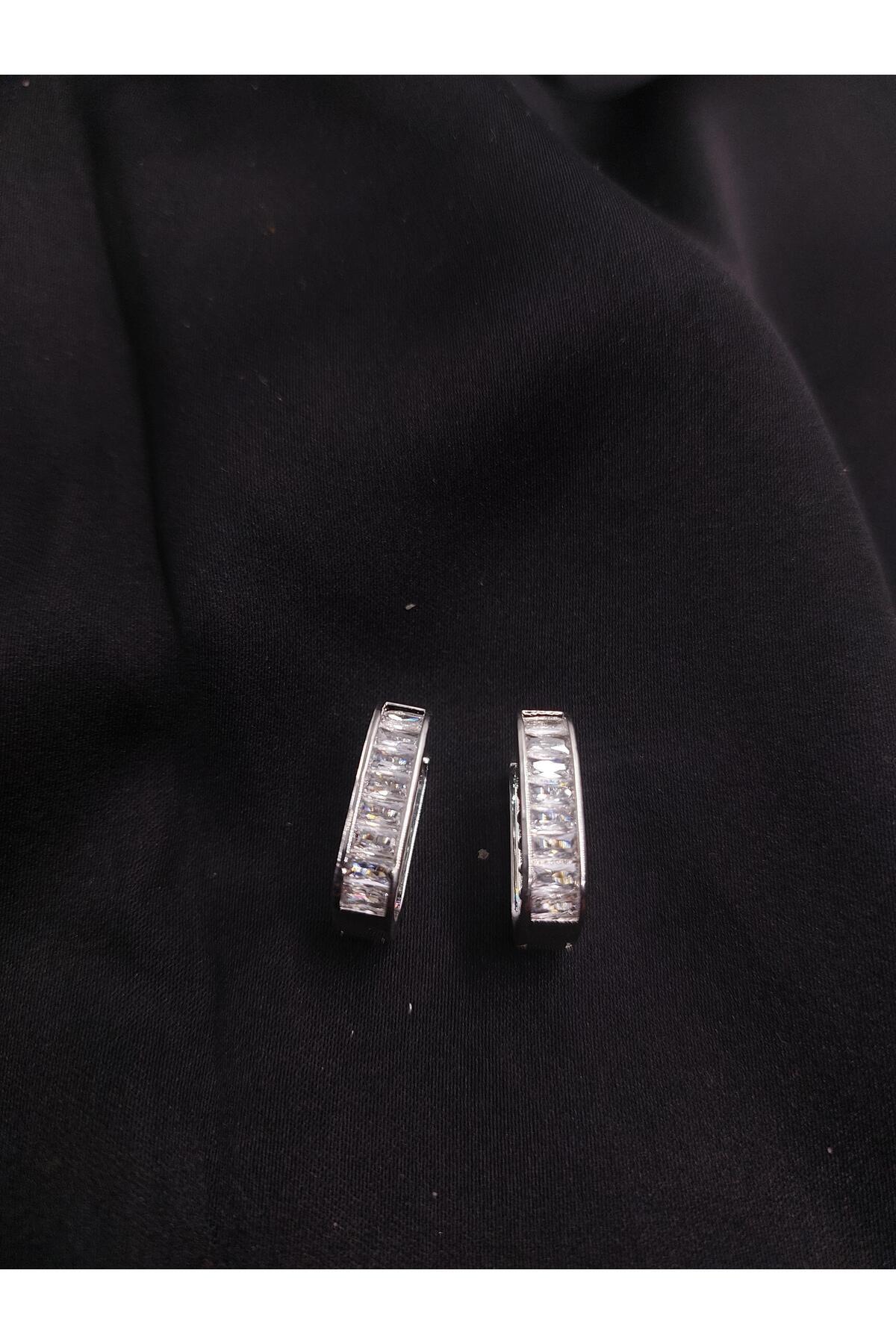 Demeter-Silver Color Earrings 1