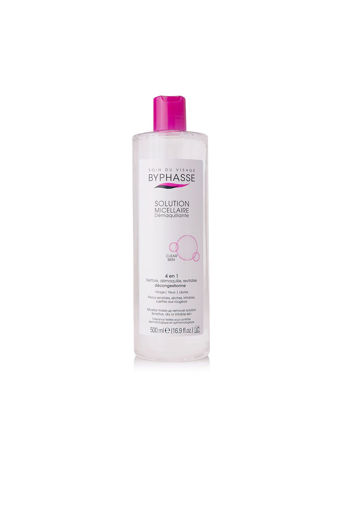 BYPHASSE-Micellar Solüsyon Makyaj Enferneri 500 ml 1