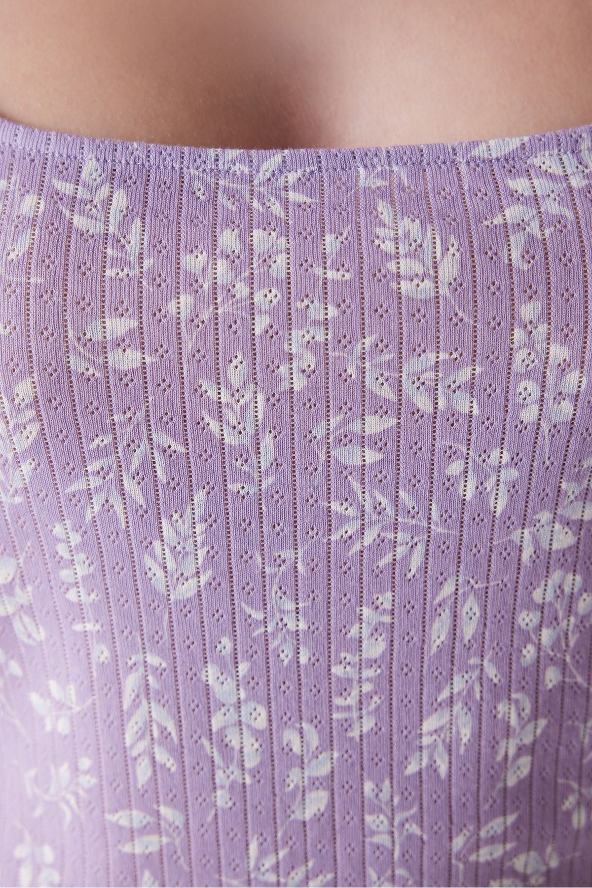Penti-Lilac Pointel Pajama Set with Shorts 3
