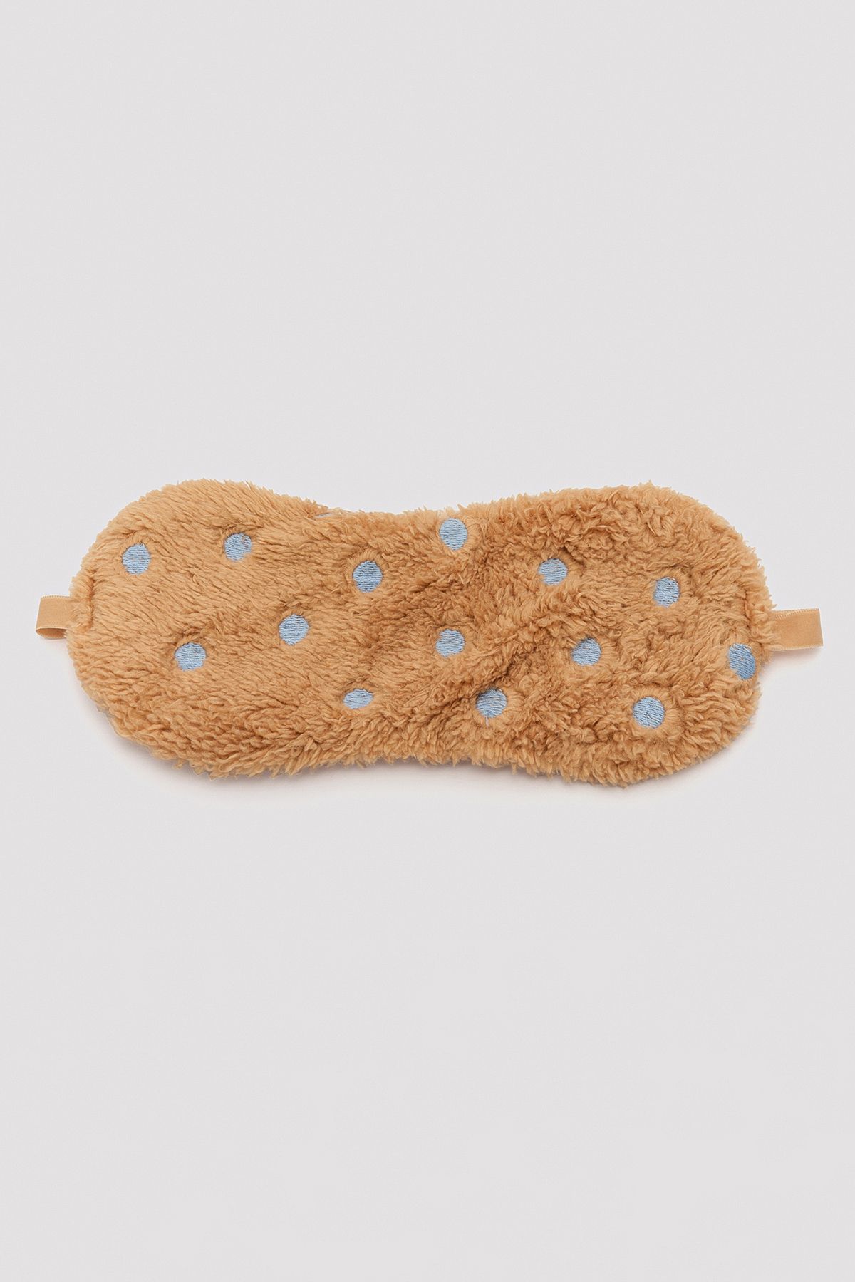 Penti-Fluffy Dotted Brown Sleeping Band 1