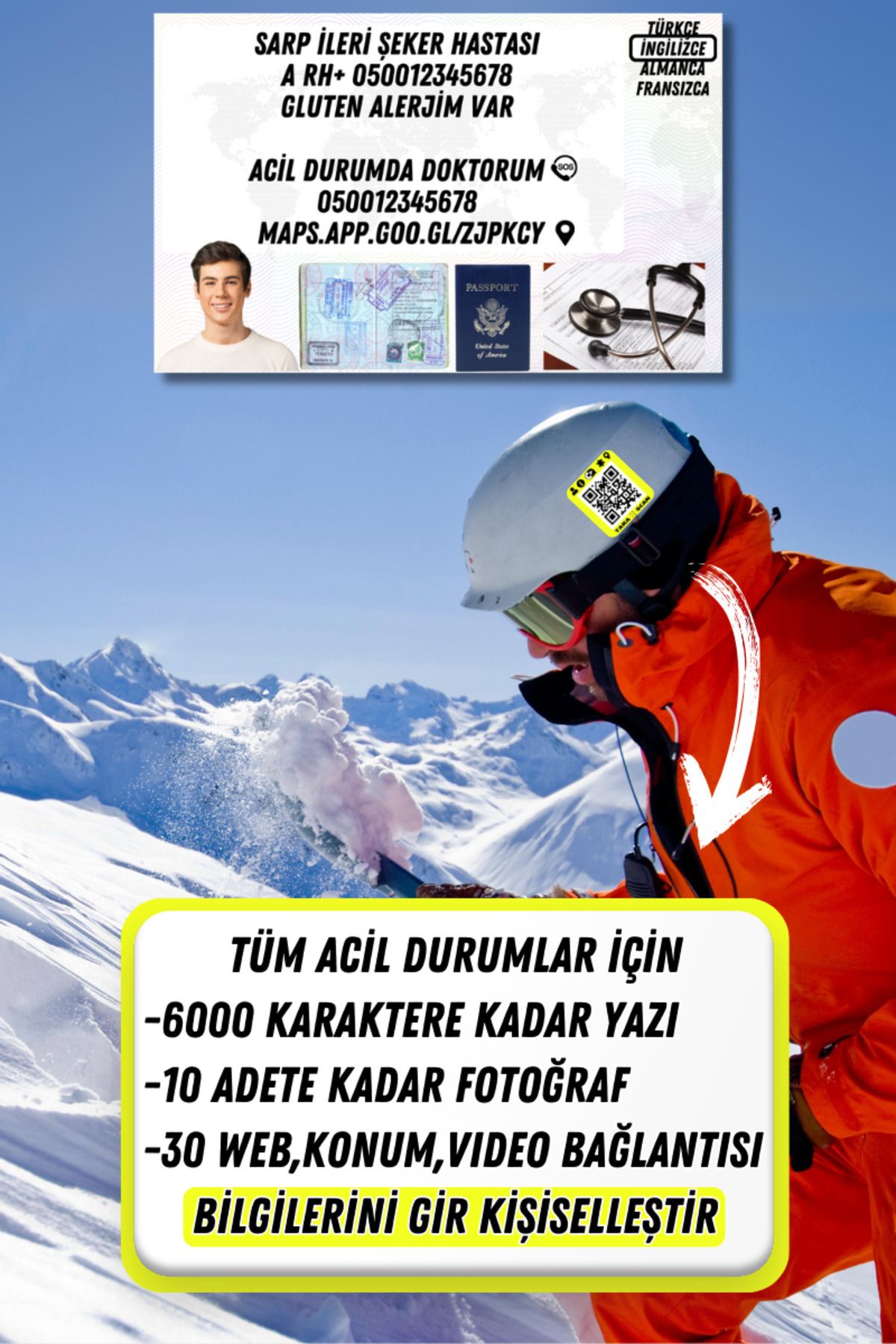 changeqr KİŞİSELLEŞTİRİLEBİLİR KASK SOĞUK BASKI QR STICKER