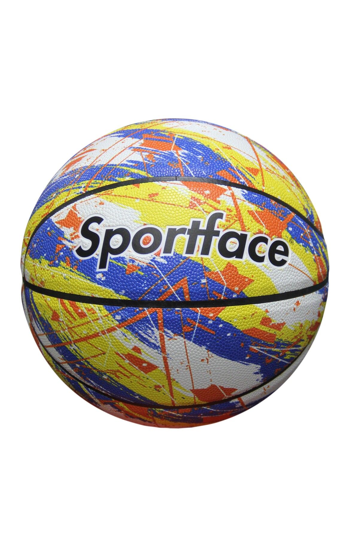 Sportface Sf-b67 Kompozit Deri 7 Numara Basketbol Topu Turuncu - Sarı