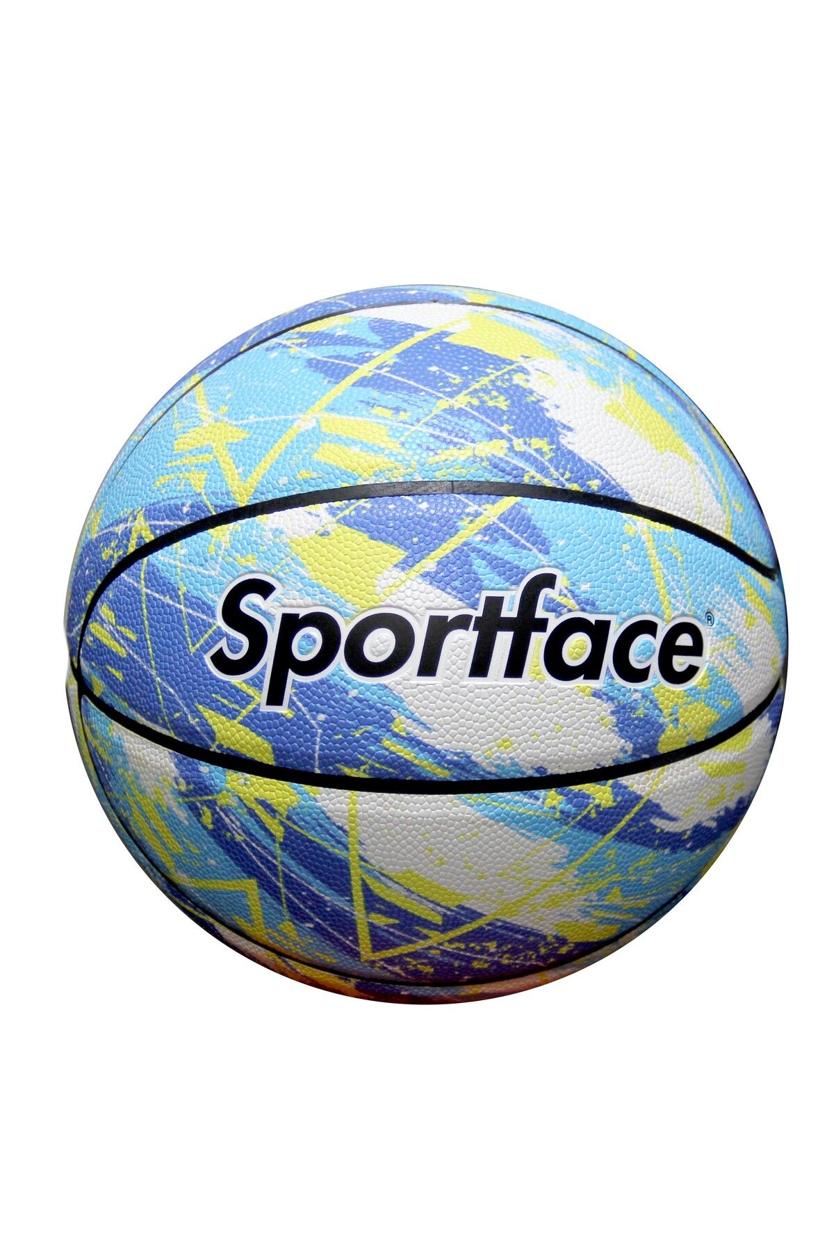 Sportface Sf-b67 Kompozit Deri 7 Numara Basketbol Topu Sarı - Beyaz