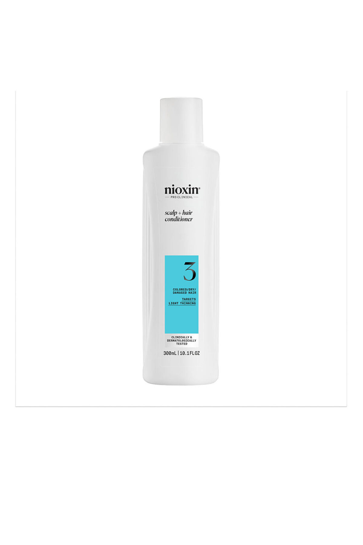 Nioxin-System 3 – Spülung – Gefärbtes und geschädigtes Haar mit milderer Schwächung, Nioxin 300 ml 1