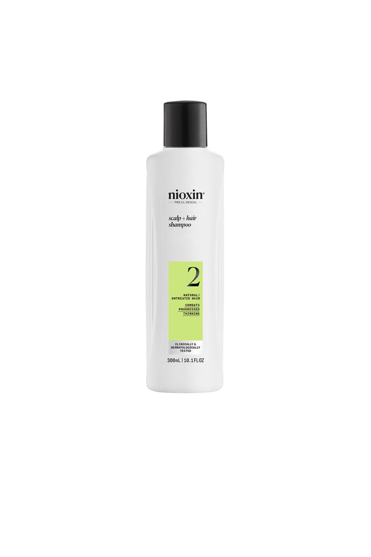 Nioxin-System 2 – Shampoo – Natürliches Haar mit fortgeschrittener Schwächung, Nioxin 300 ml 1