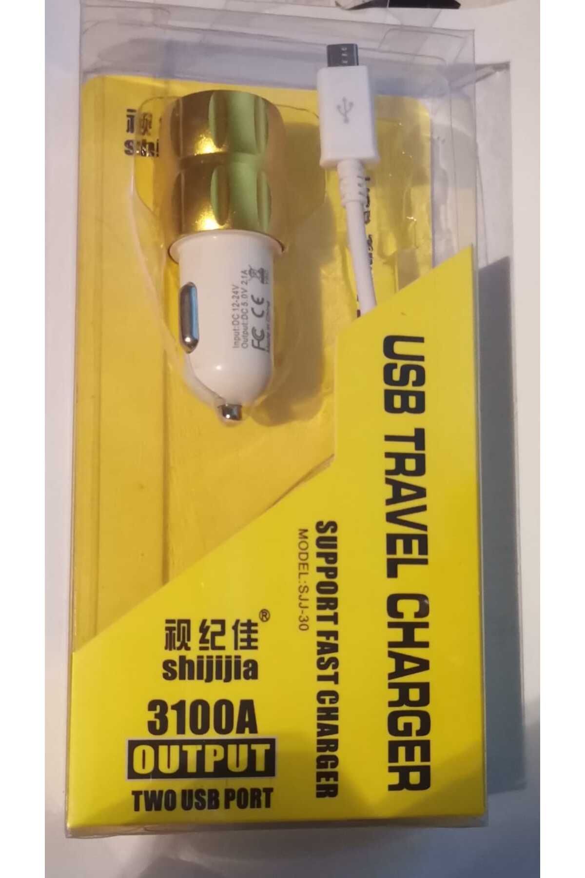 Ovebu-Dual USB Input 3.1 Output Travel Set Android / Micro USB 2