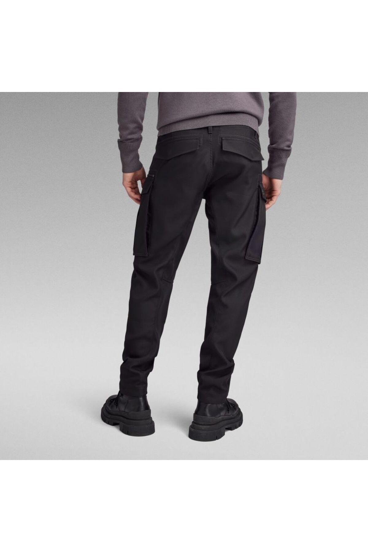 شلوار مشکی مردانه G STAR RAW Rovic Zip 3D معمولی Tapered G-STAR RAW