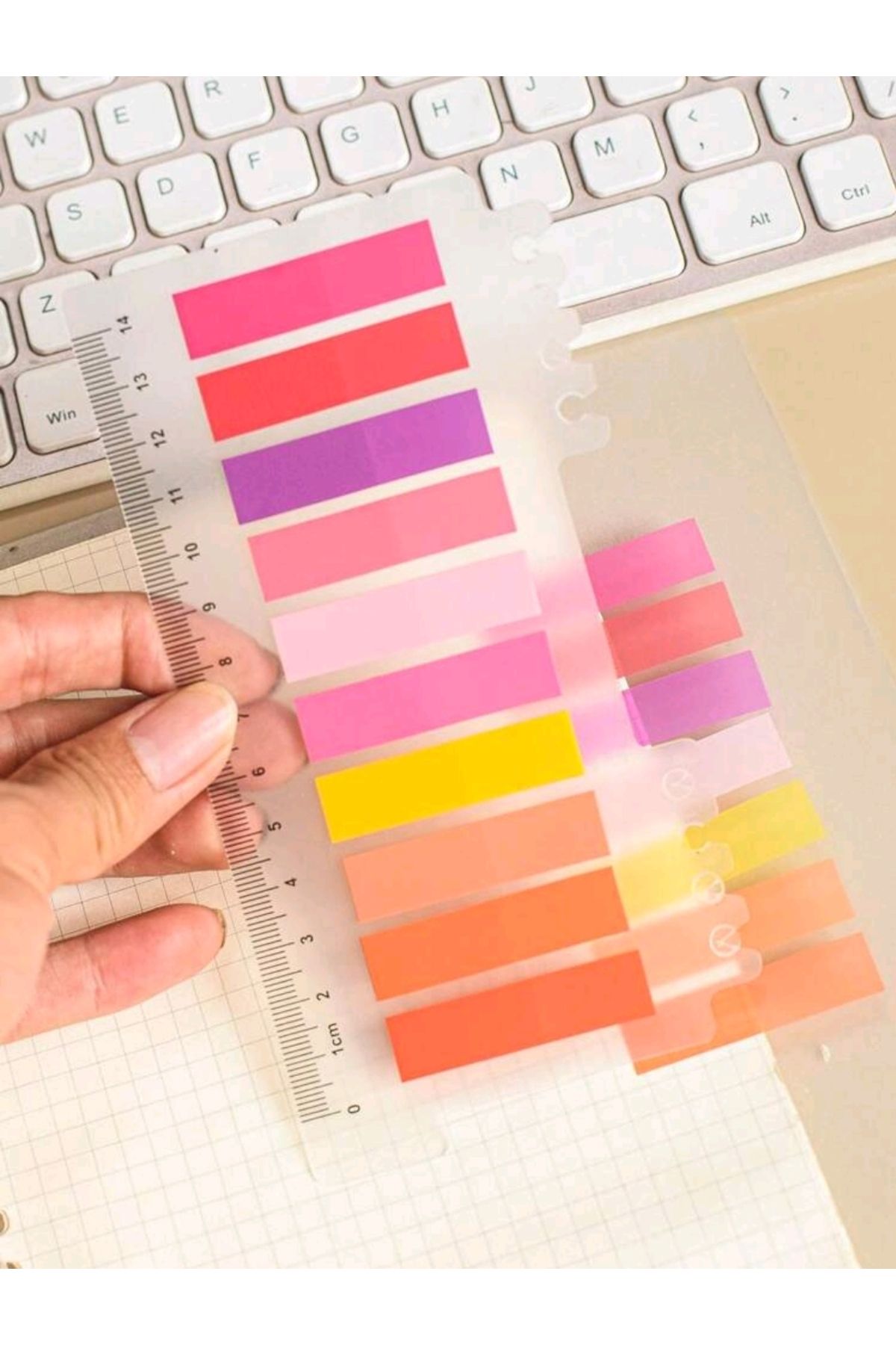 Mansura-200 Sheets Post-It Adhesive Note Paper - Index Sticker Index 4