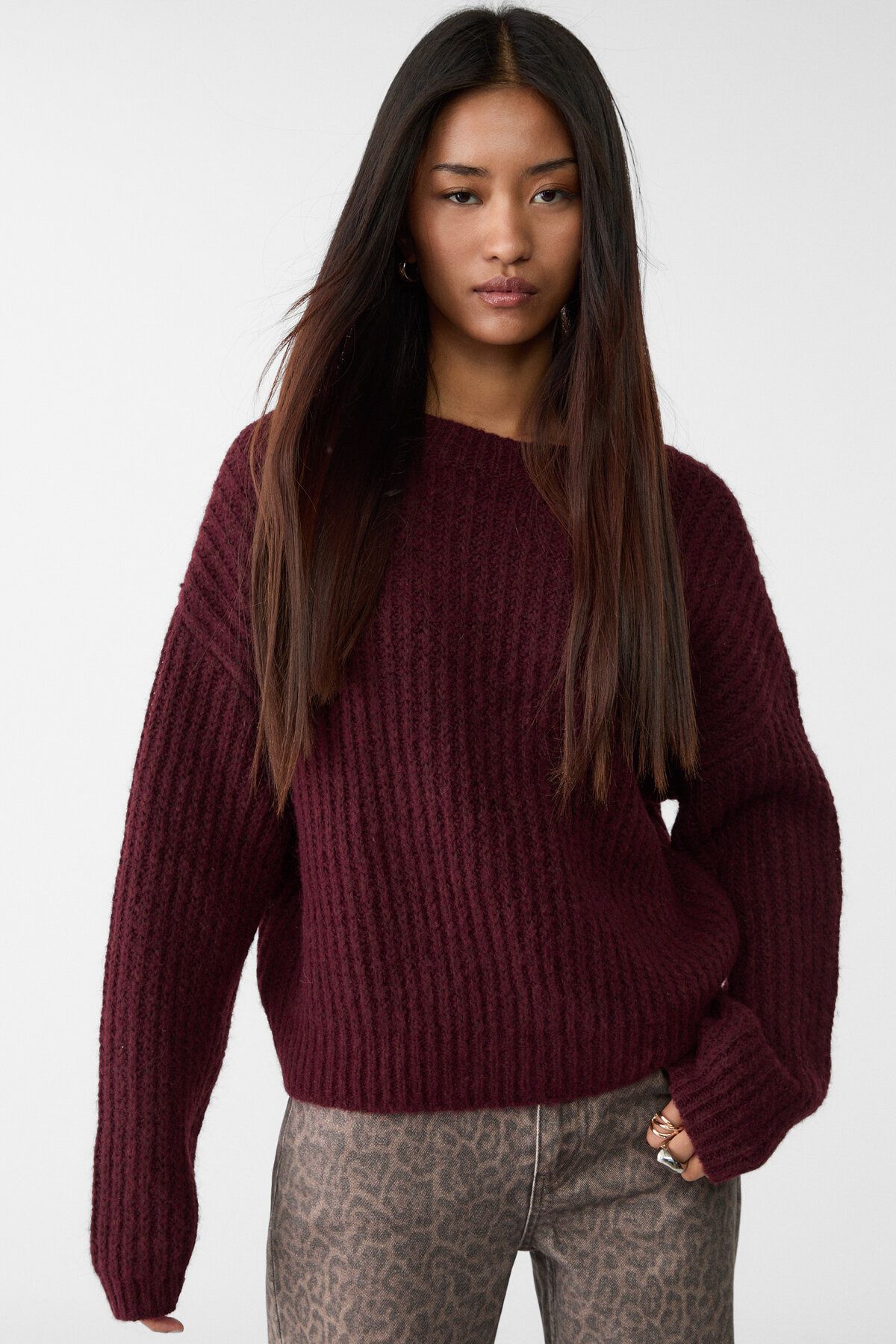 Stradivarius-Oversize Sweater 1