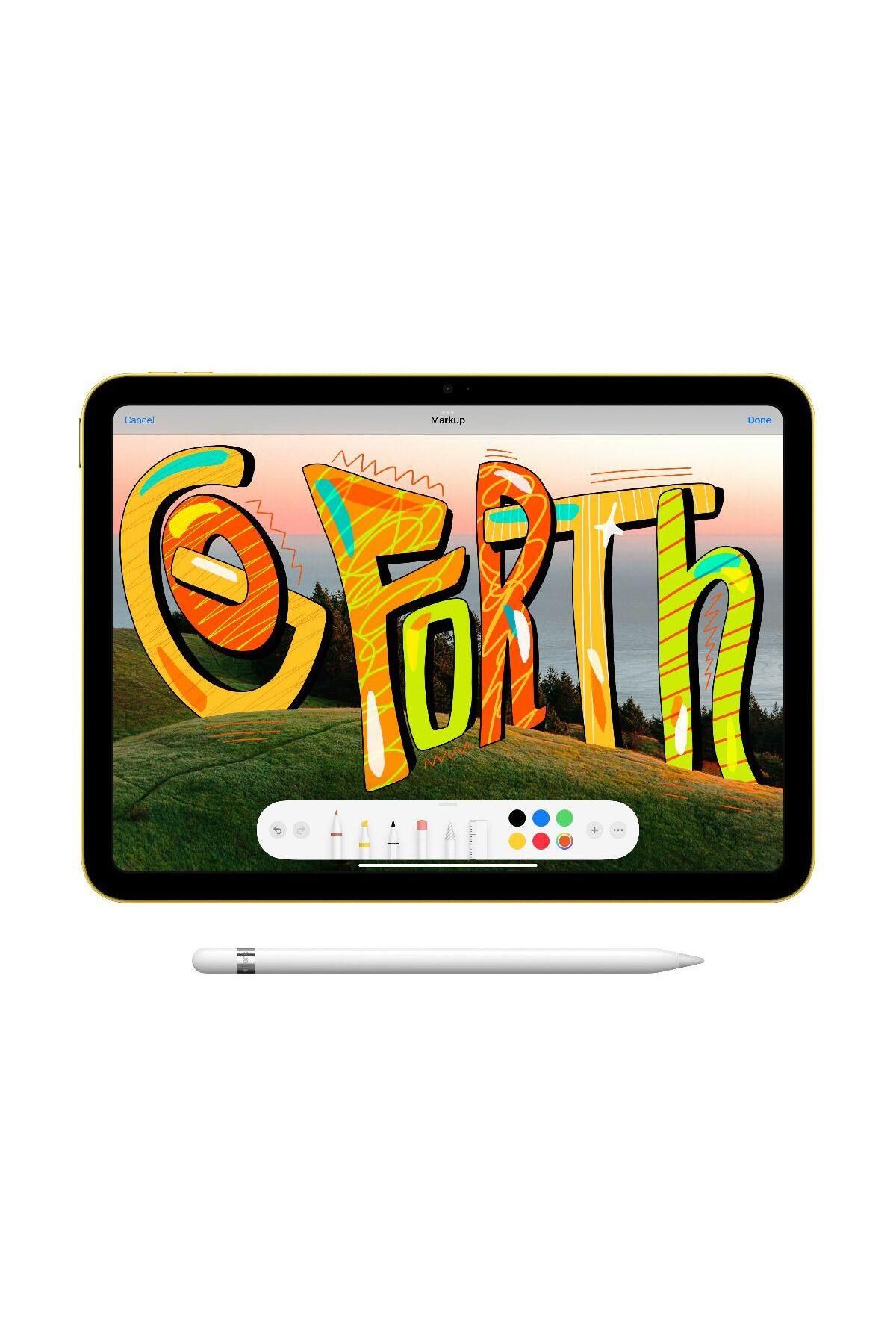 Apple-10.9-Inch iPad (2022) Wi-Fi 256GB - Blue 5