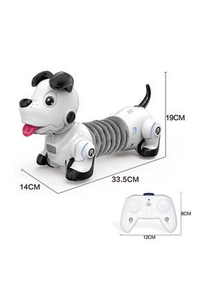VARDEM OYUNCAK Vardem Uzaktan Kumandalı Işıklı ve Sesli Sevimli Akıllı Köpek