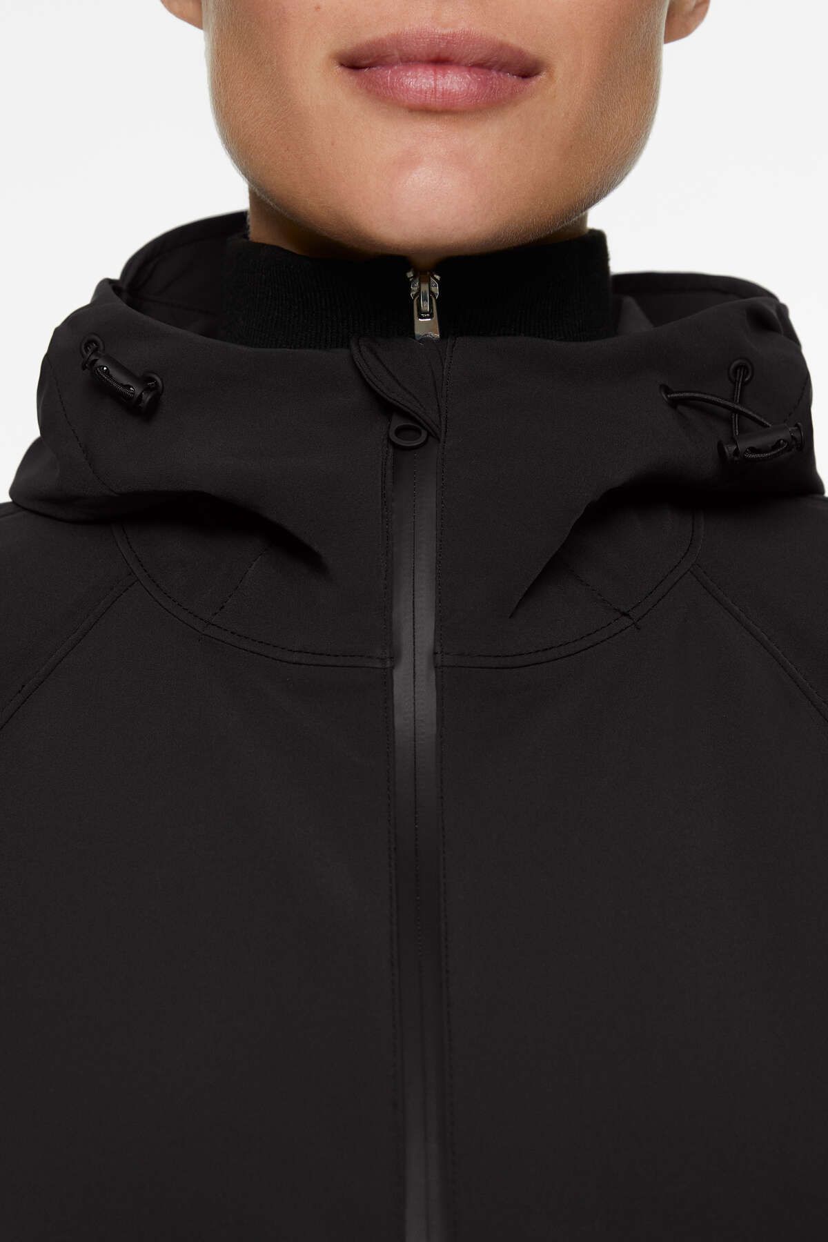 Oysho-Long 5k water-resistant jacket 3