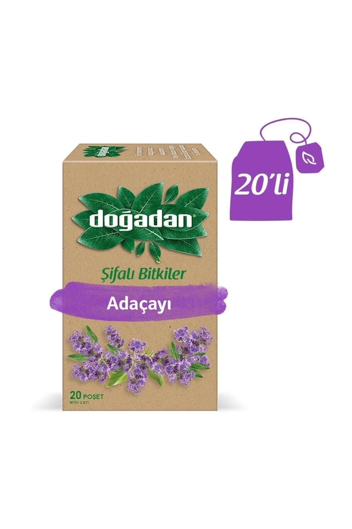 Doğa Bitki Çayı Adaçayı 20'li Doğadan