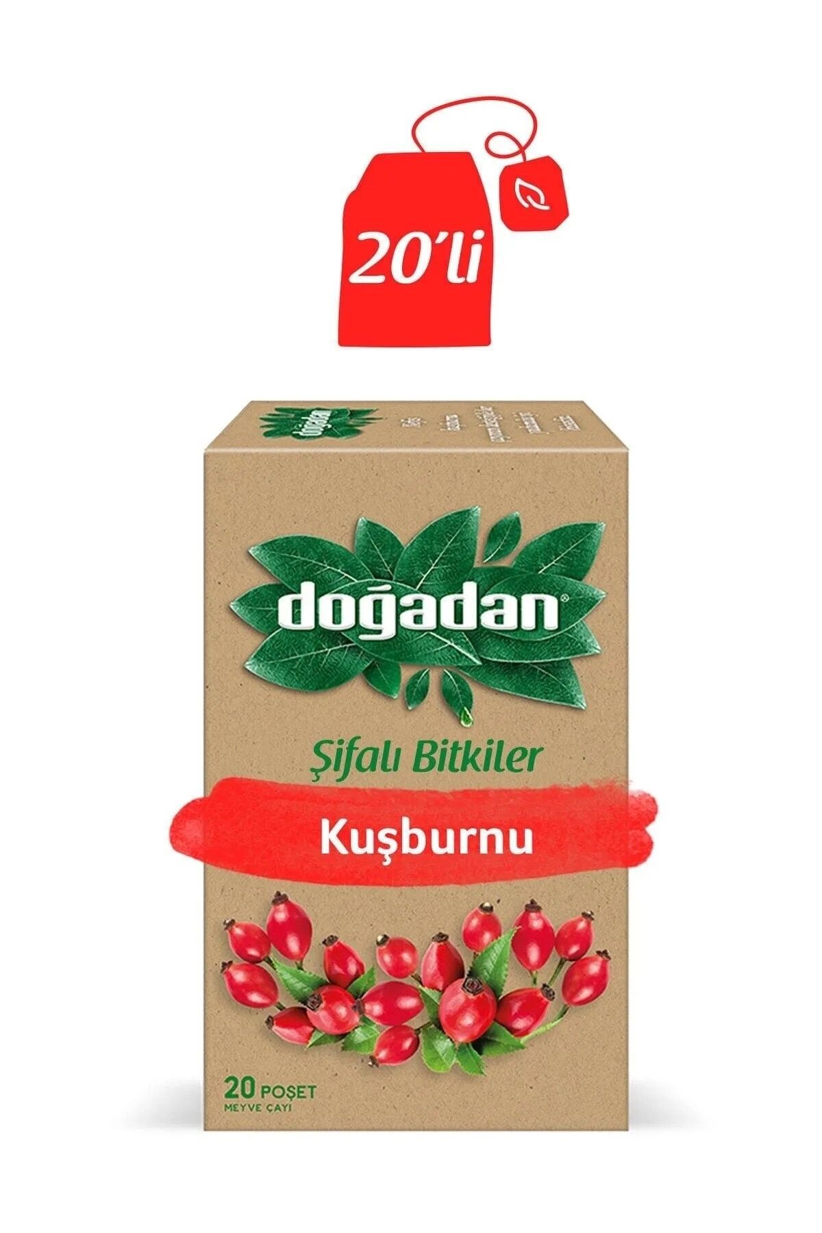 Doğa Bitki Çayı Kuşburnu 20'li Doğadan