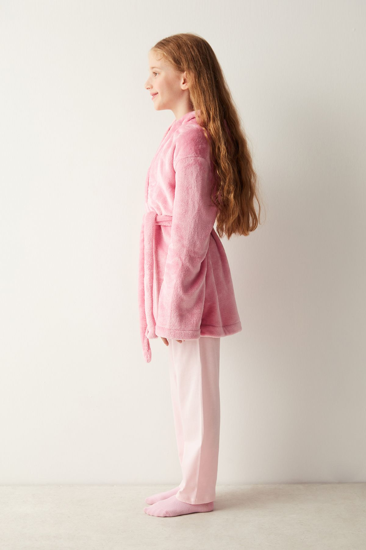 Penti-Girl's Smarty Pink Dressing Gown 2