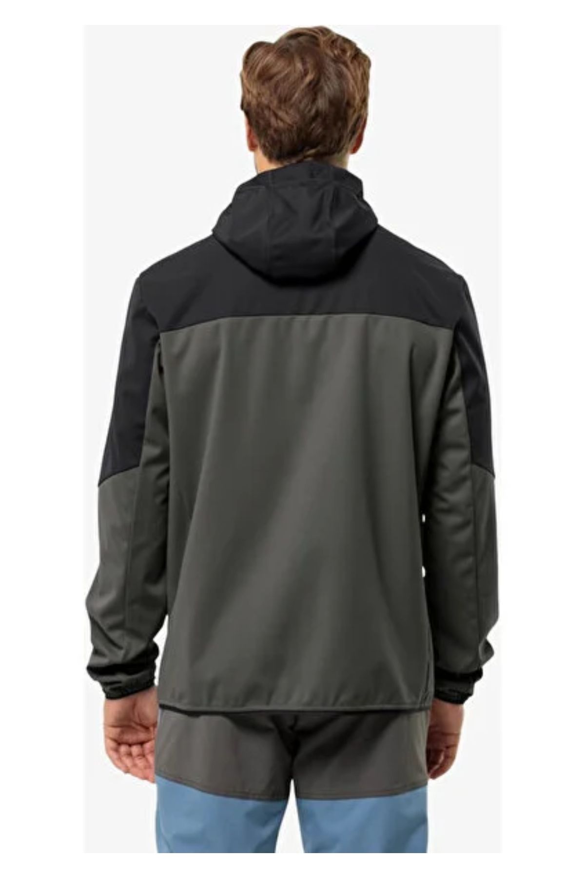 1306923_6945 Feldberg Hoody M فضای باز بارانی خاکستری مشکی Jack Wolfskin