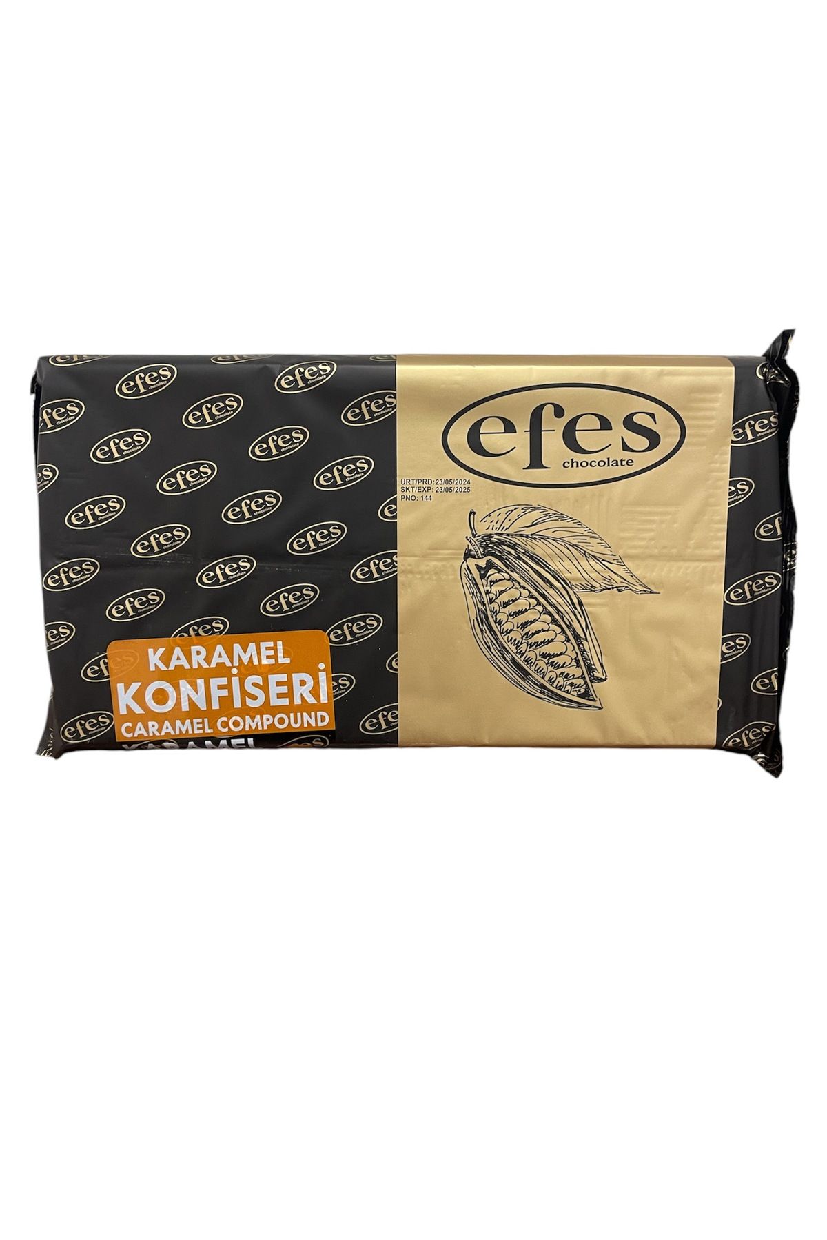 EFES ÇİKOLATA KARAMEL AROMALI KONFİSERİ 2,5 KG.