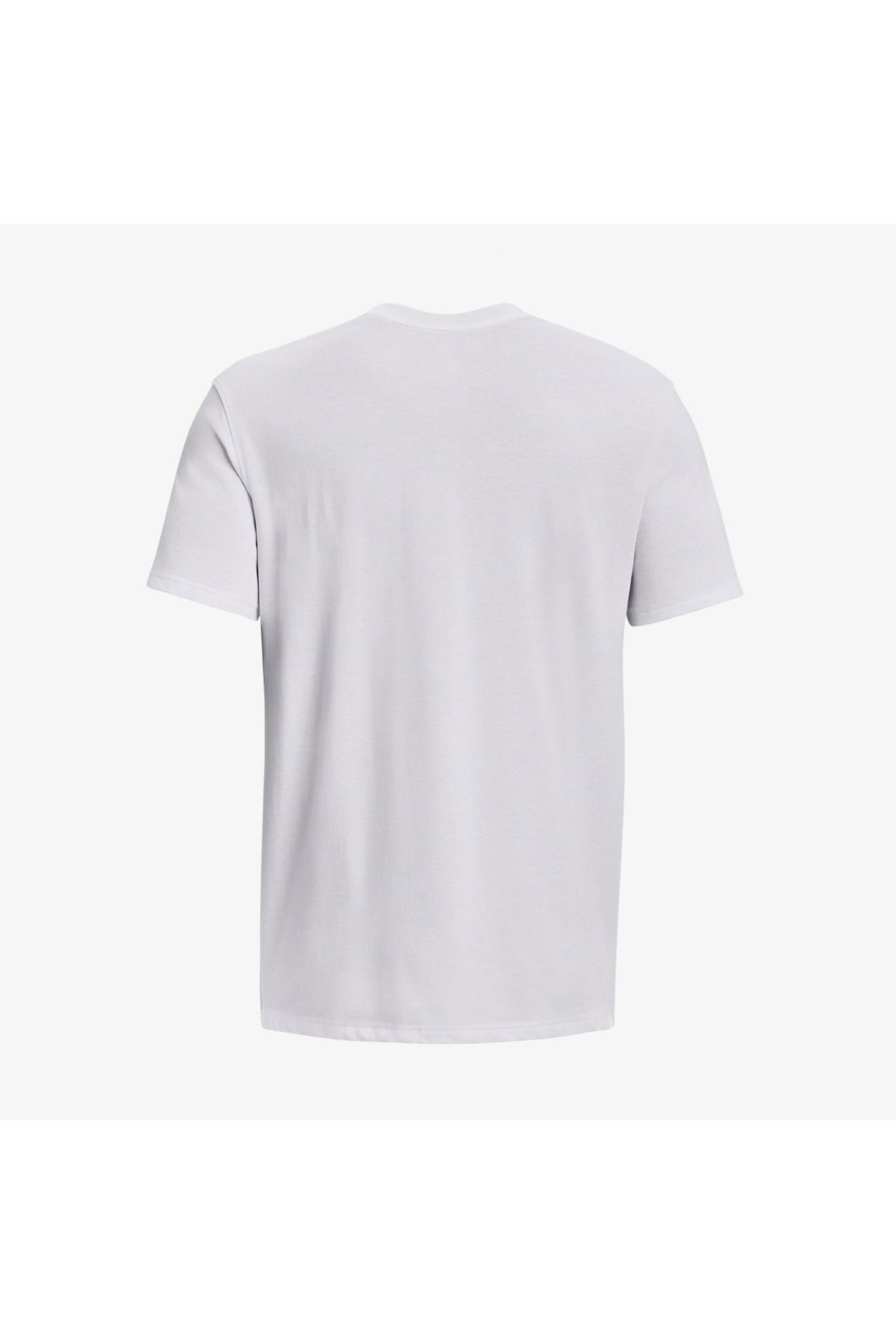 تی شرت سفید مردانه آرم کوتاه مدت سنگین وزن آستین 1373997 100 Under Armour