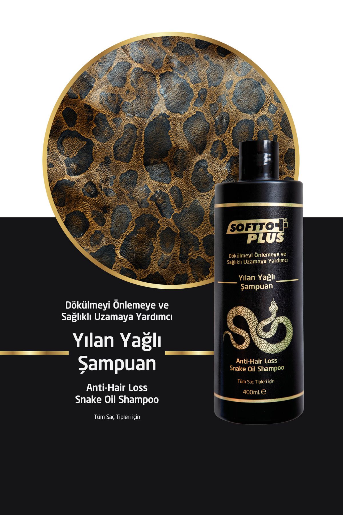 Softto Plus-Snake Oil - Shampoo Feature 2