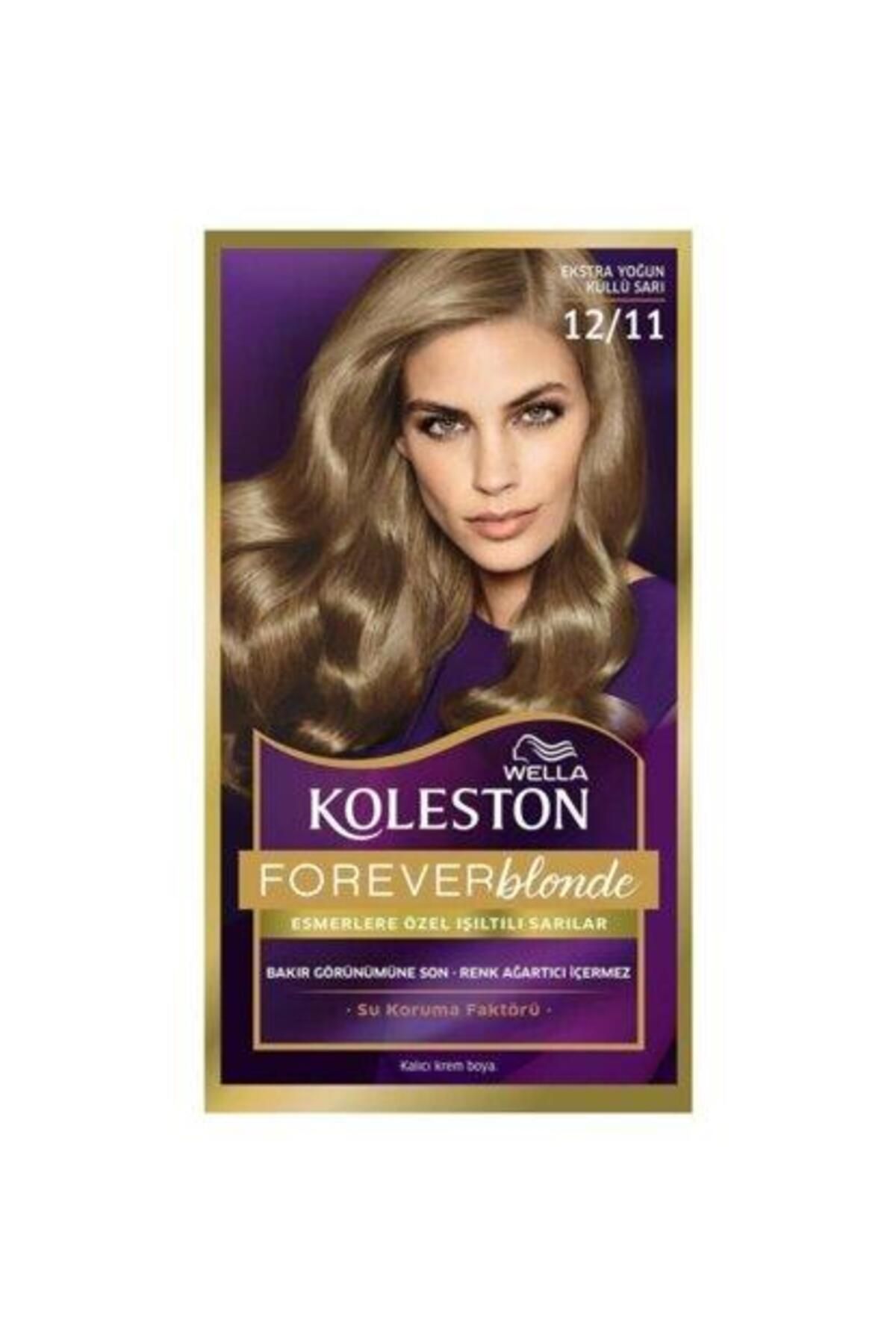 Wella Koleston Kit Saç Boyası 12/11 Yoğun Küllü Sarı