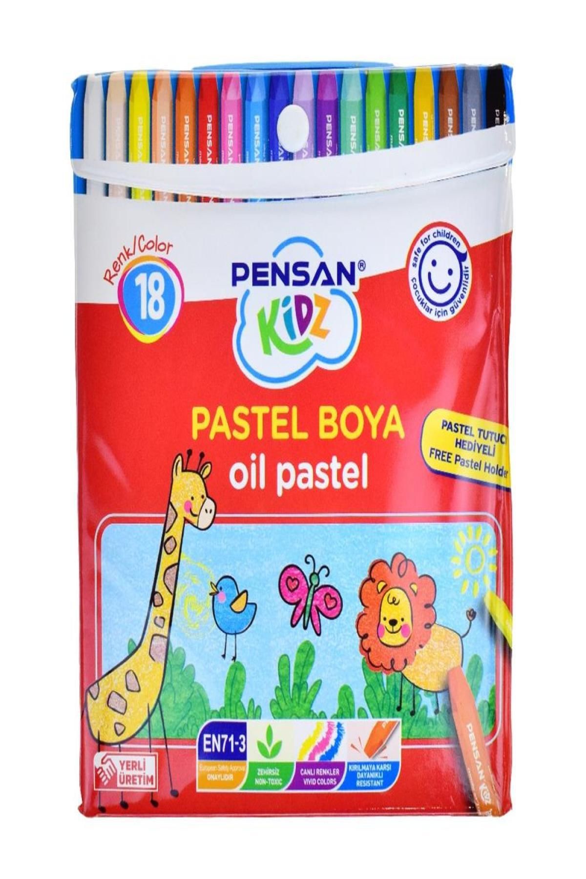 Nextpage Kidz Çantalı Pastel Boya 18 Renk 98121