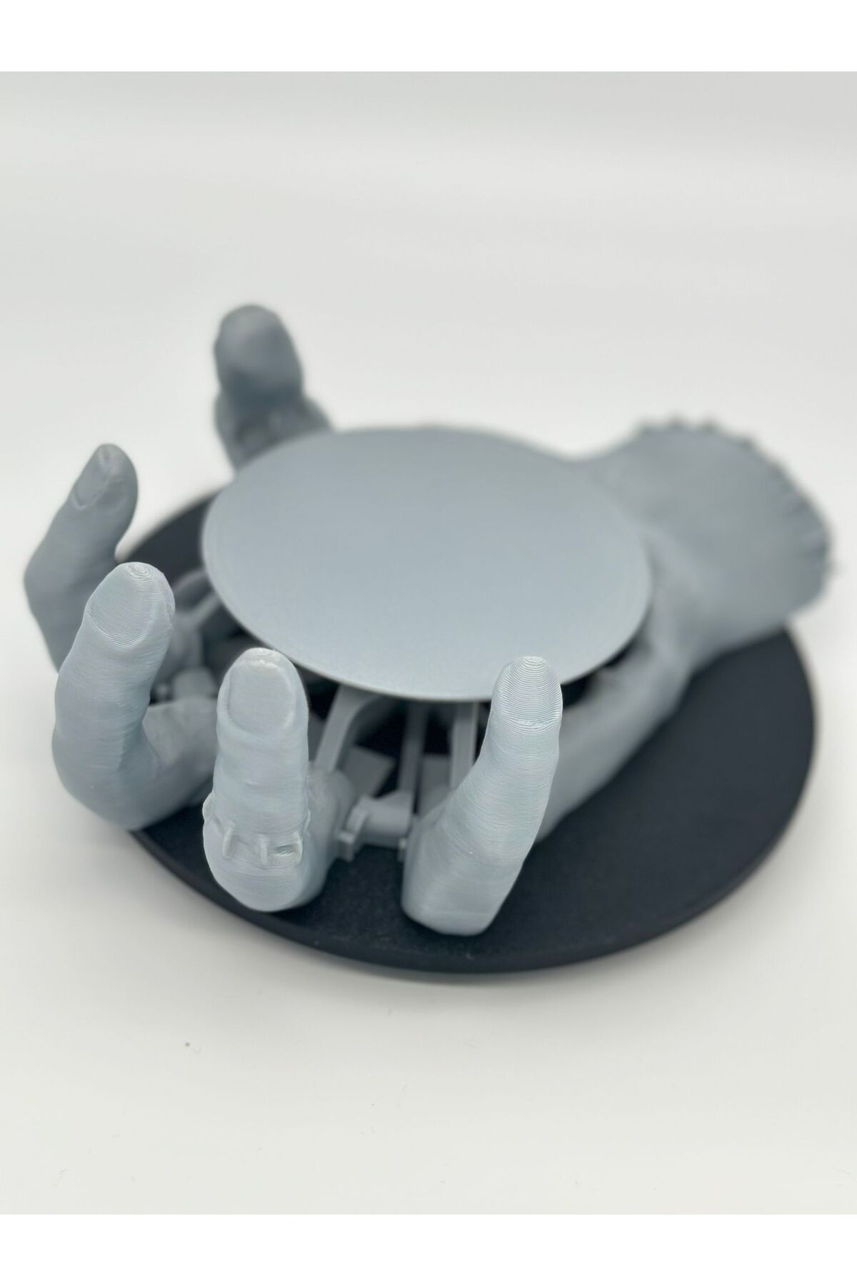 Home-Skeleton Hand Mechanical Coaster - Coaster 3D Print 2