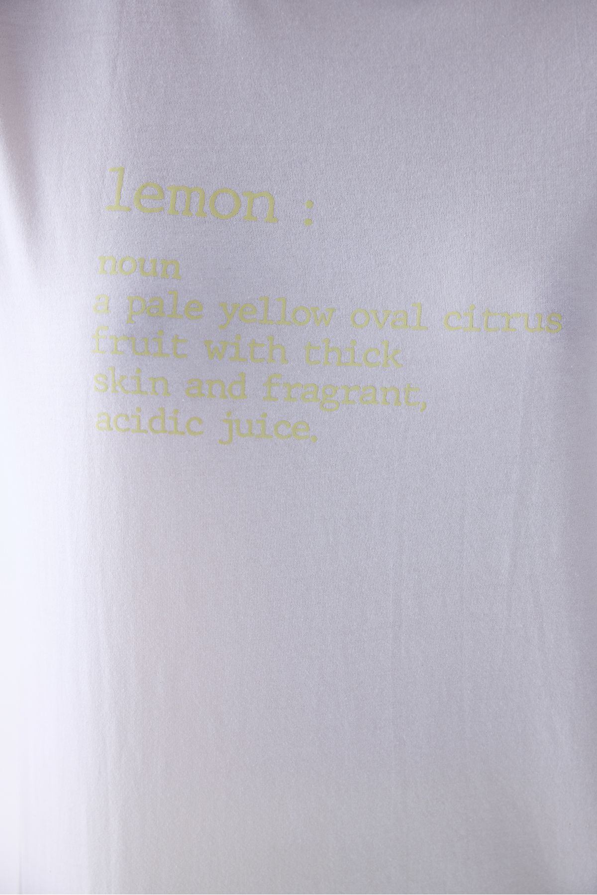 Penti-Light Yellow Lemon Pajama Set with Shorts 4