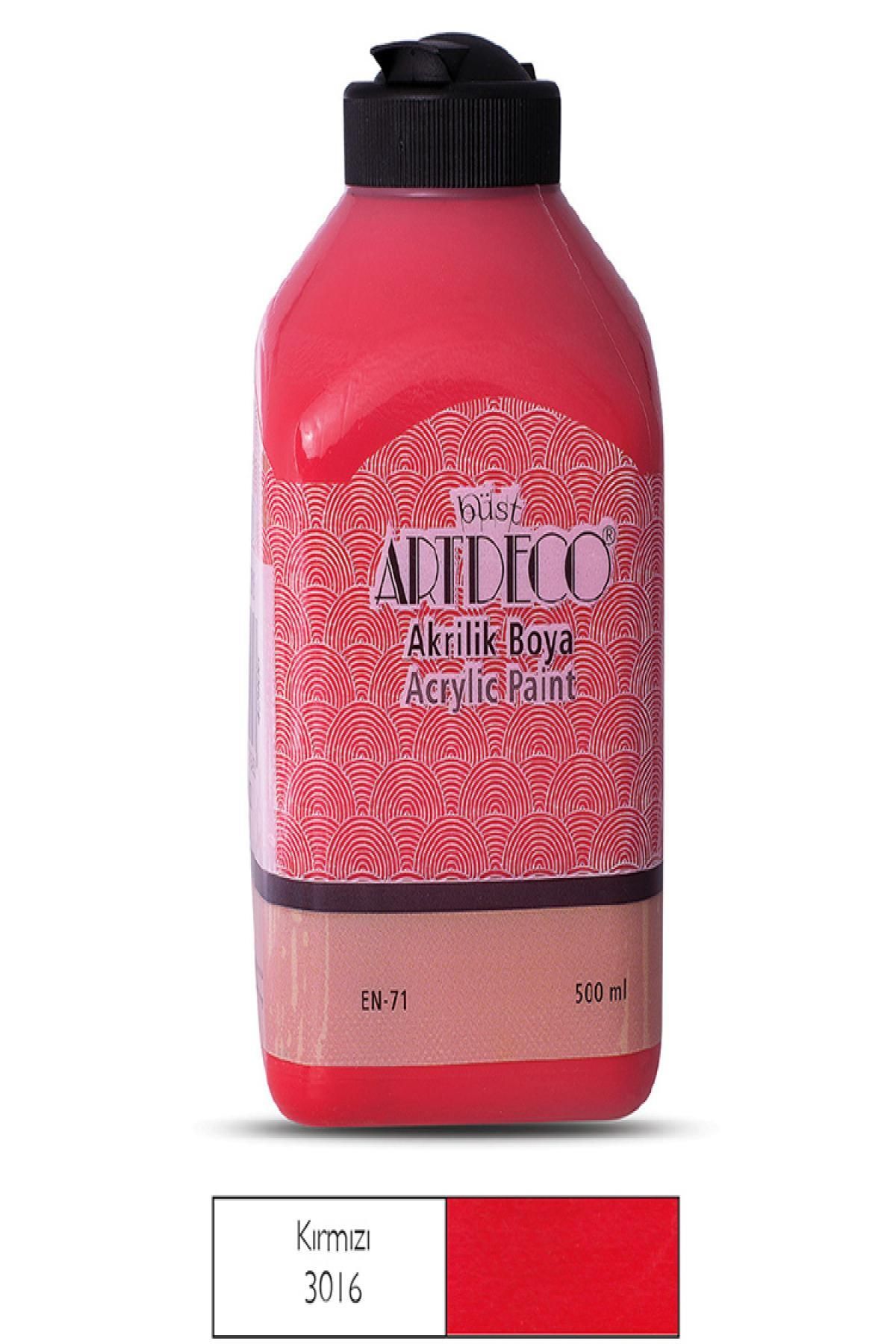 Nextpage Artdeco Akrilik Boya 500 Ml Kırmızı Y 070L 3016