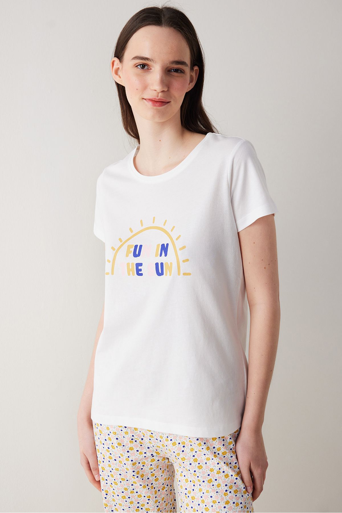 Penti-Fun In The Sun - Multicolored Pants and Pajama Set 2