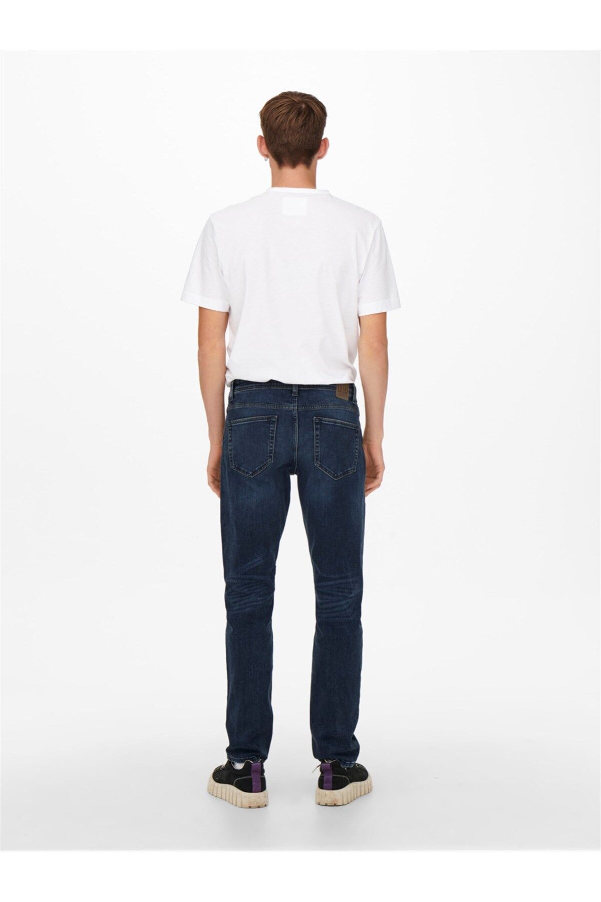 شلوار جین آبی مردانه Only Sons 22021887 sons Onsweft Reg D Blue Truetemp Pk1887 Noos Only & Sons