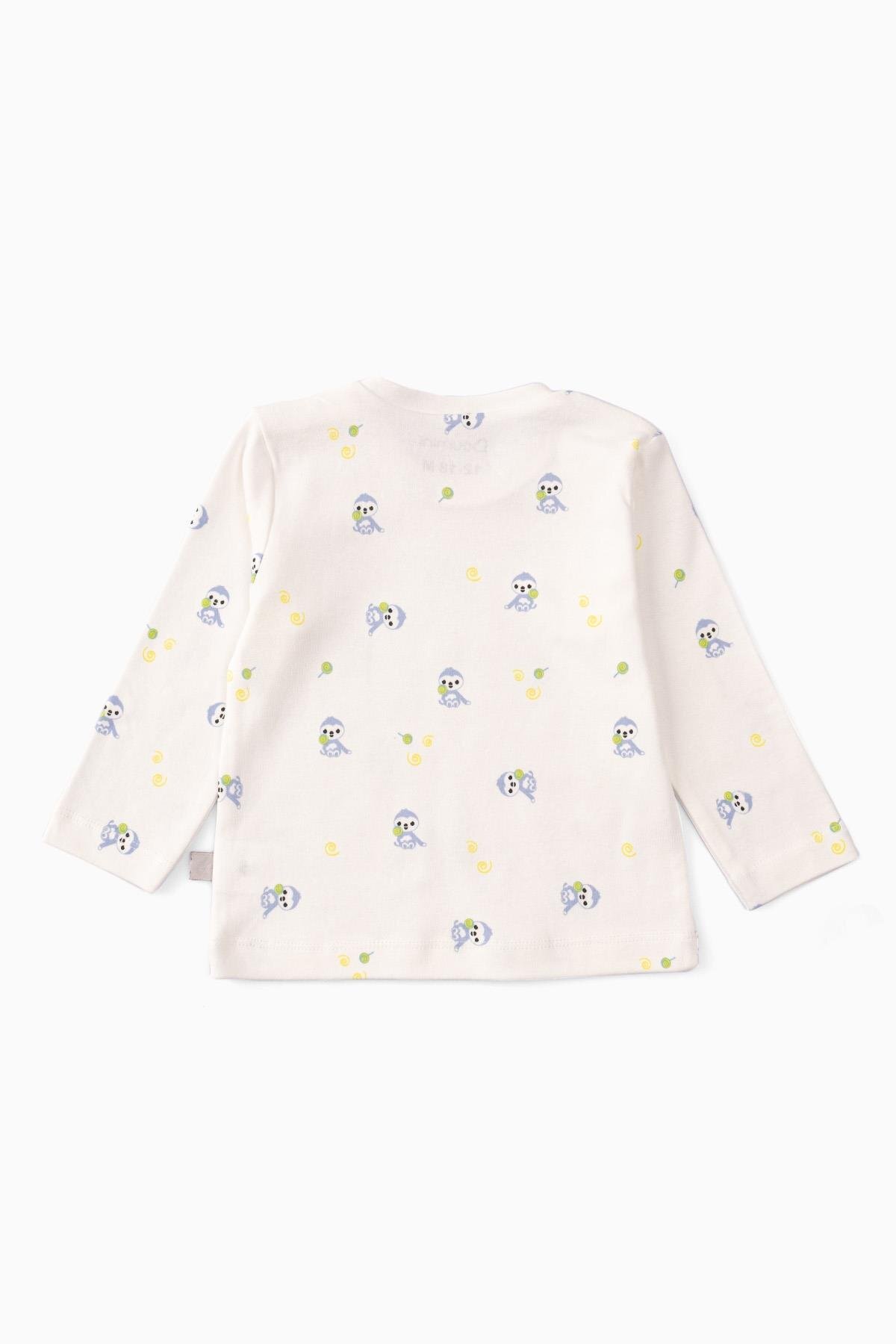 Boumini Bebek ve Çocuk Pijama Takımı Mavi Miskin fotoğrafı 4 (önizleme)