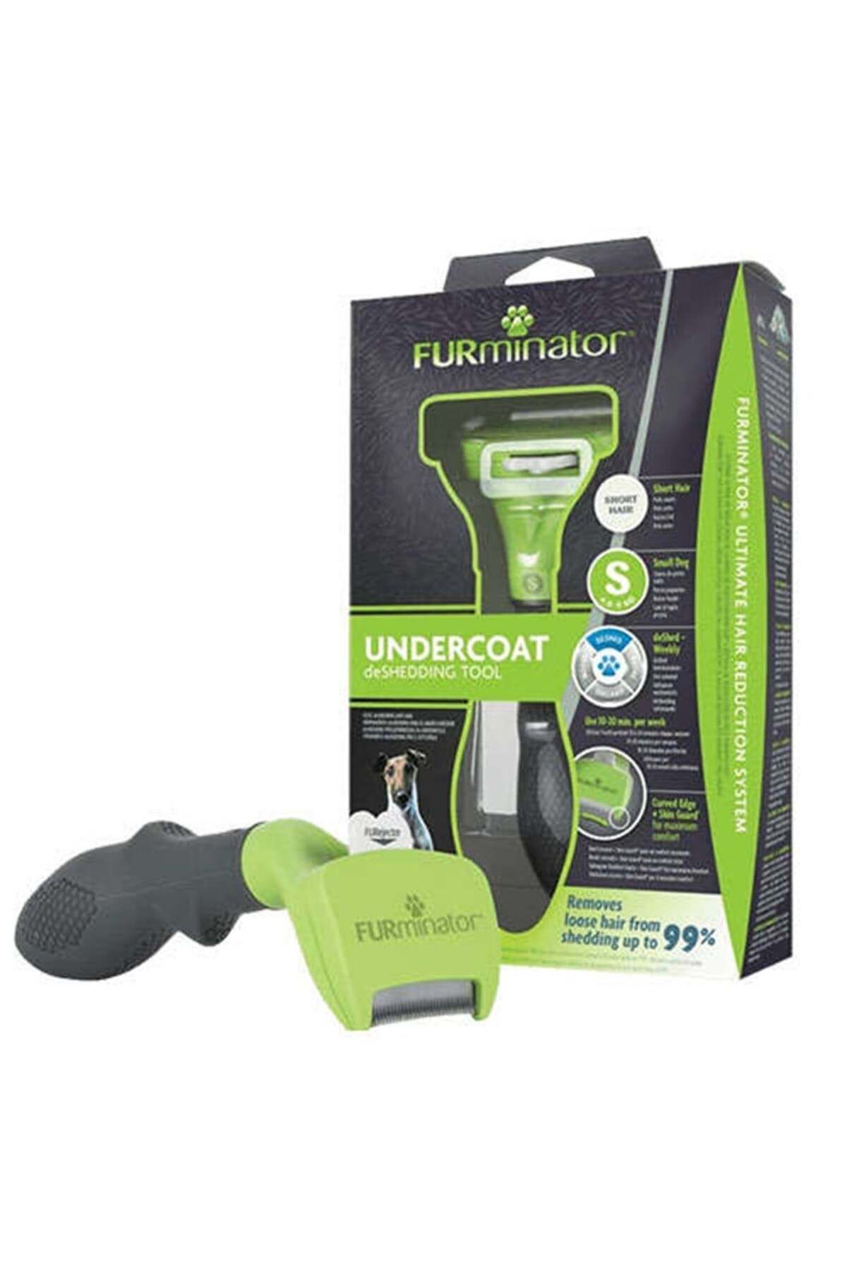 Furminator Kısa Tüylü Küçük Irk Köpek Tarağı Small