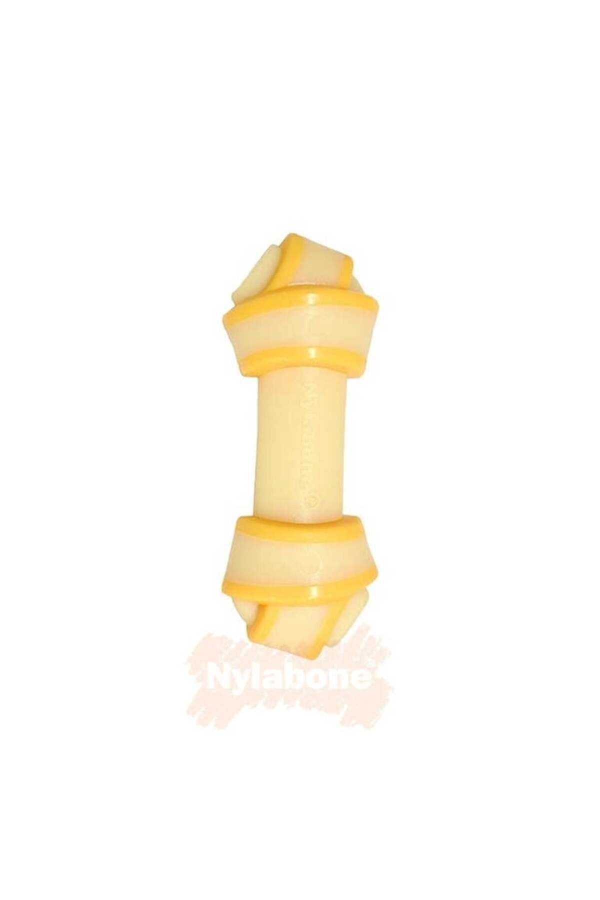 Nylabone-Dog Chewing Bone with Pig Bacon and Cheese Flavor M 2
