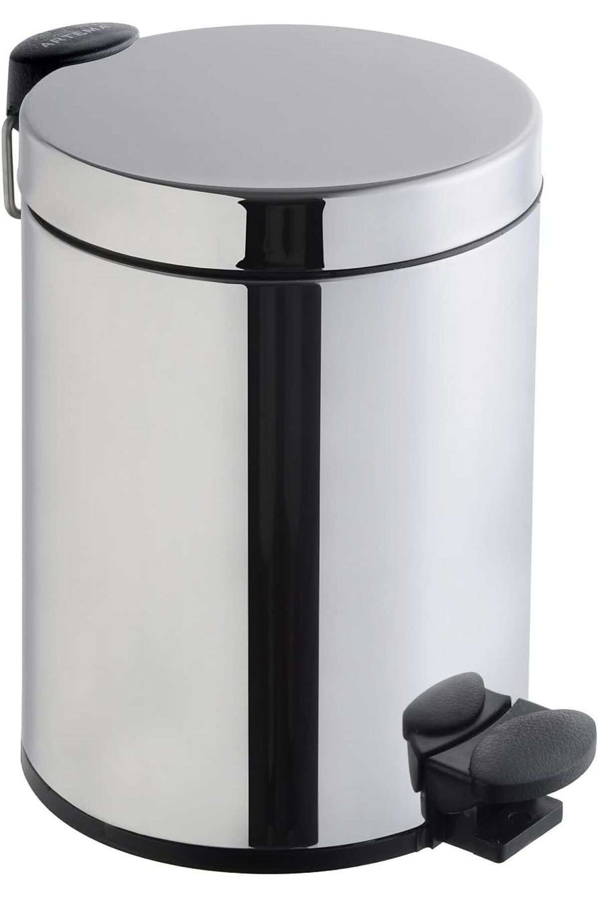 STOREMAX lbstorex Arkitekta A44012 Çöp Kovası, Yavaş Kapanır, 4,5 L, Parlak Paslanmaz Çelik Newdsng 111
