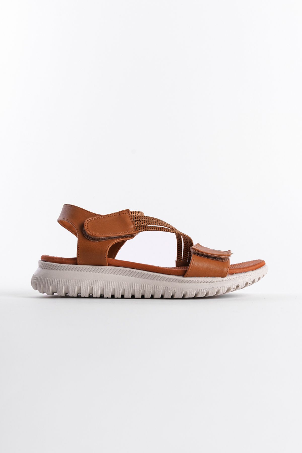 صندل چند رنگ زنانه راحت اورجینال Capone Outfitters