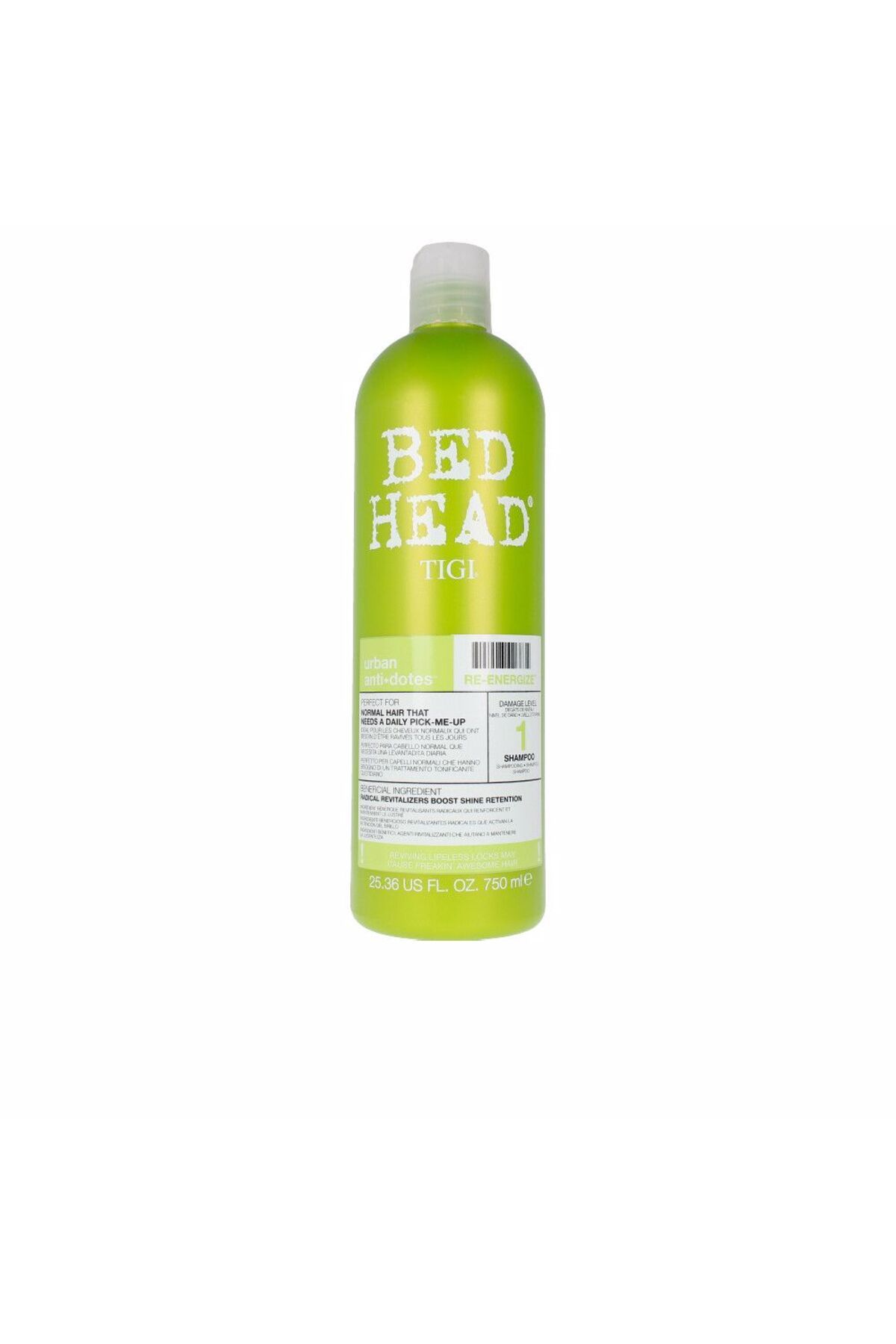 Tigi-Bed Head Urban Anti-dotes Re-energize Shampoo Tigi 750 ml 1